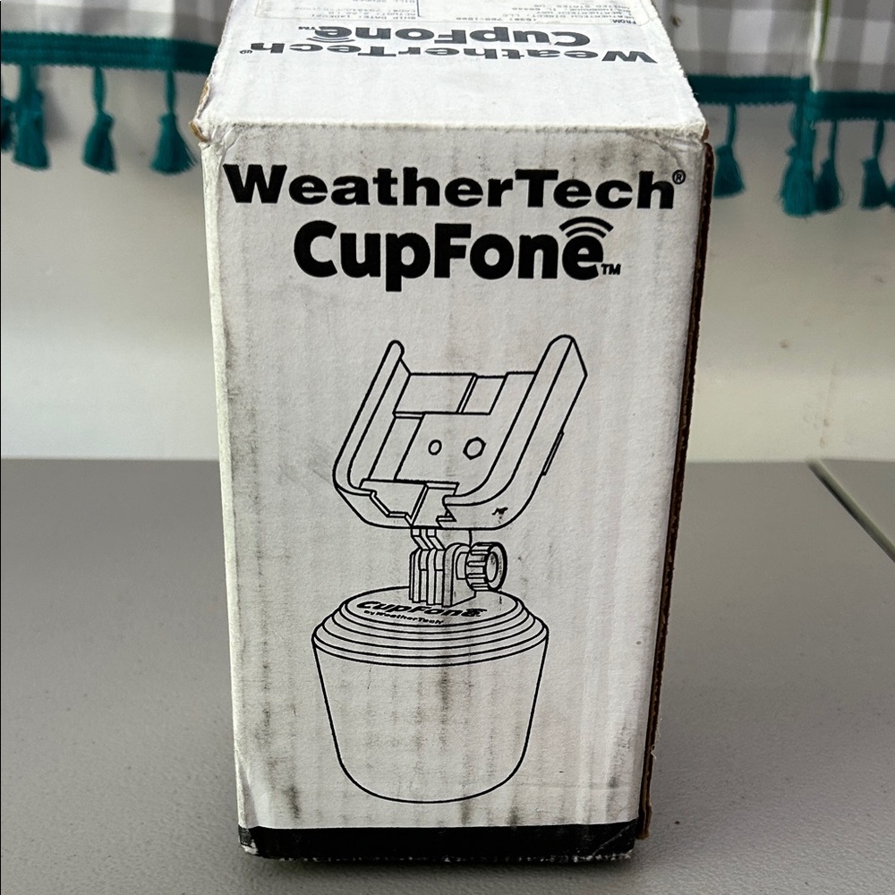 WeatherTech CupFone Car Cup Holder Phone Mount - Black